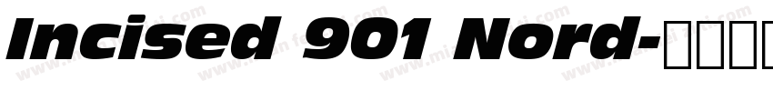Incised 901 Nord字体转换